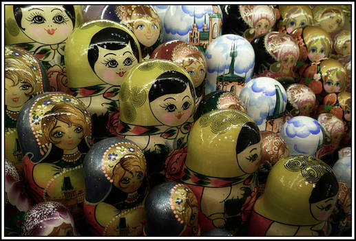 Matryoshka dolls...