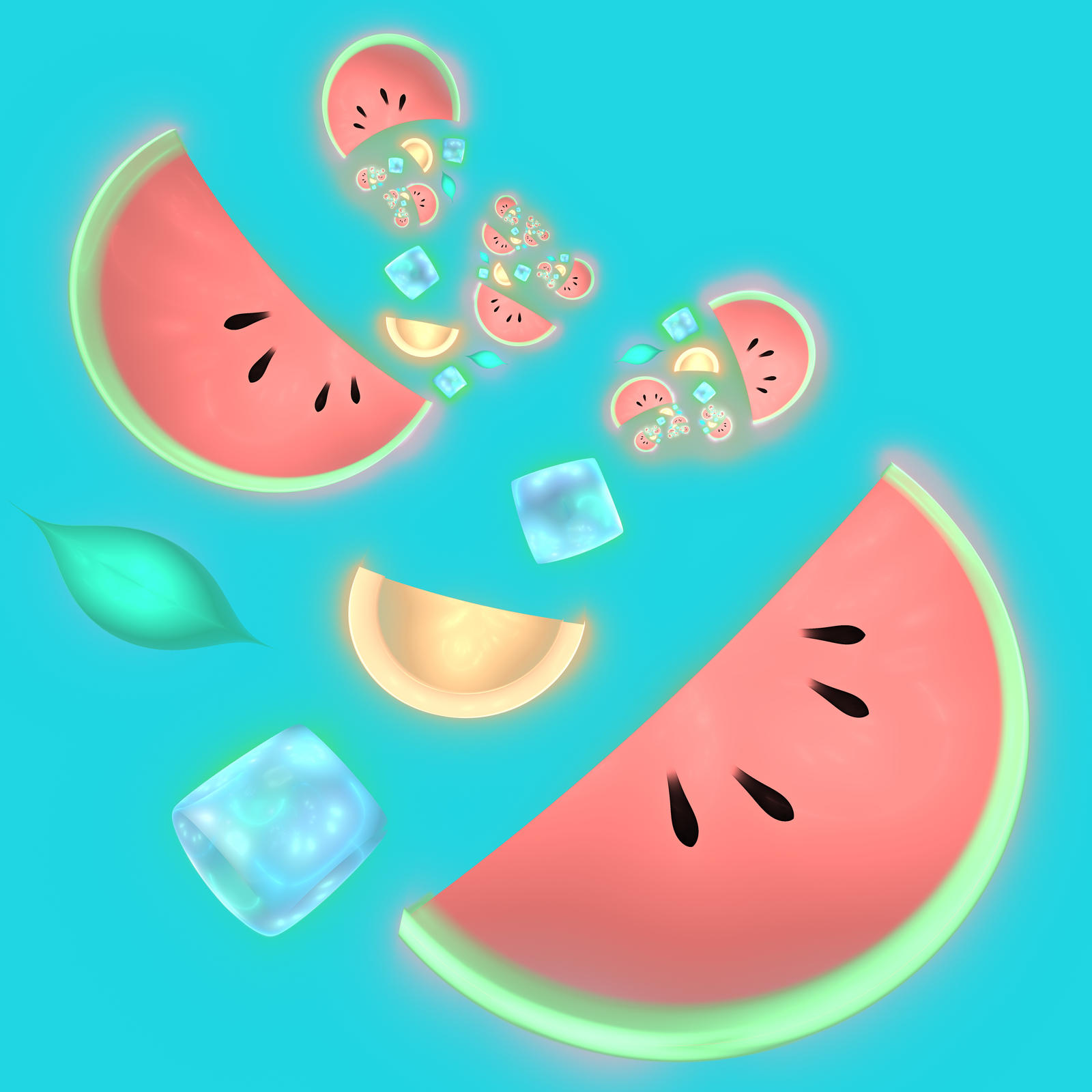 Watermelon Iced Tea