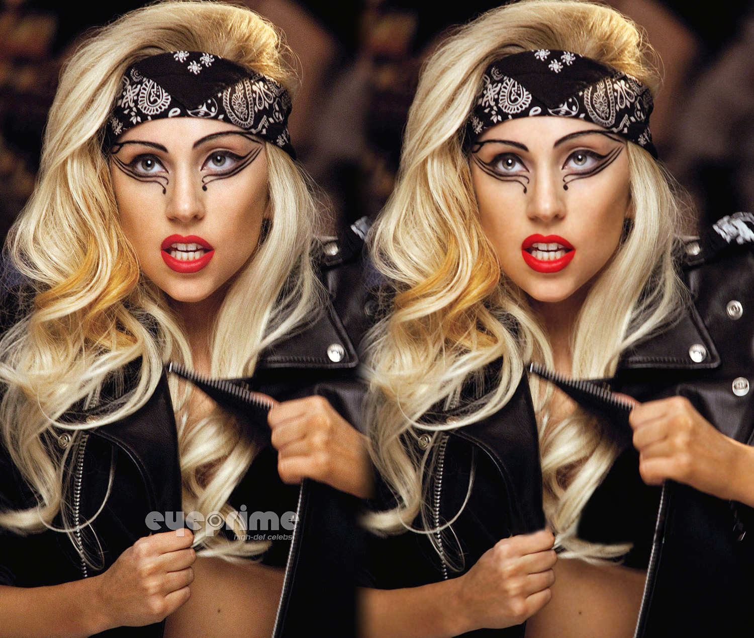 Facial Treatment - Lady Gaga