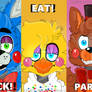 +.ROCK!EAT!PARTY!PLAY!.+[FNaF 2 Poster]