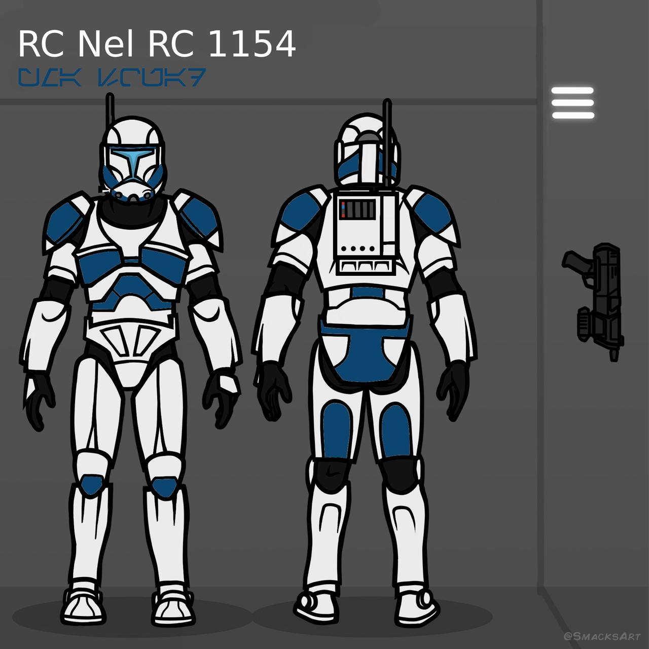 Clone Commando Nel by CracksThunders99 on DeviantArt