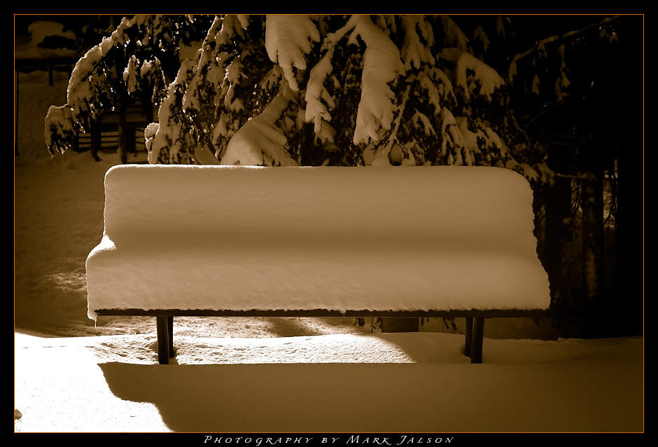 Forgotten Bench by MarkJalson on DeviantArt