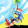 Sonic Tomando Un Smirnoff