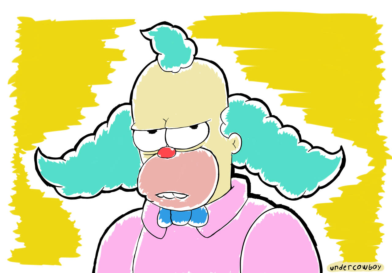 The Simpsons Krusty The Clown Fanart by Undercowboy on DeviantArt