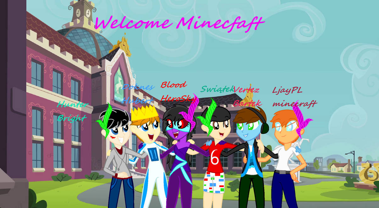 Welcome Minecraft by ULTRAPRIME333 on DeviantArt