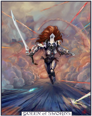 Eldar Howling Banshee Tarot v2