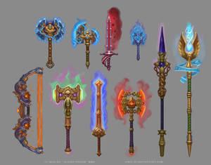 Allods Online Demon City Weapons