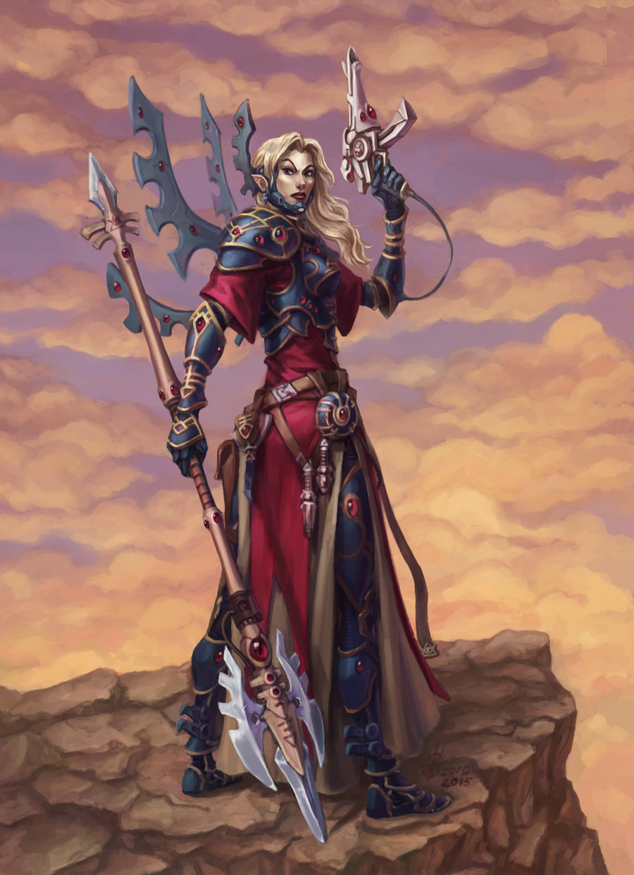 Farseer Ritual Eldar Farseer REWORK by Sokil-Su on DeviantArt