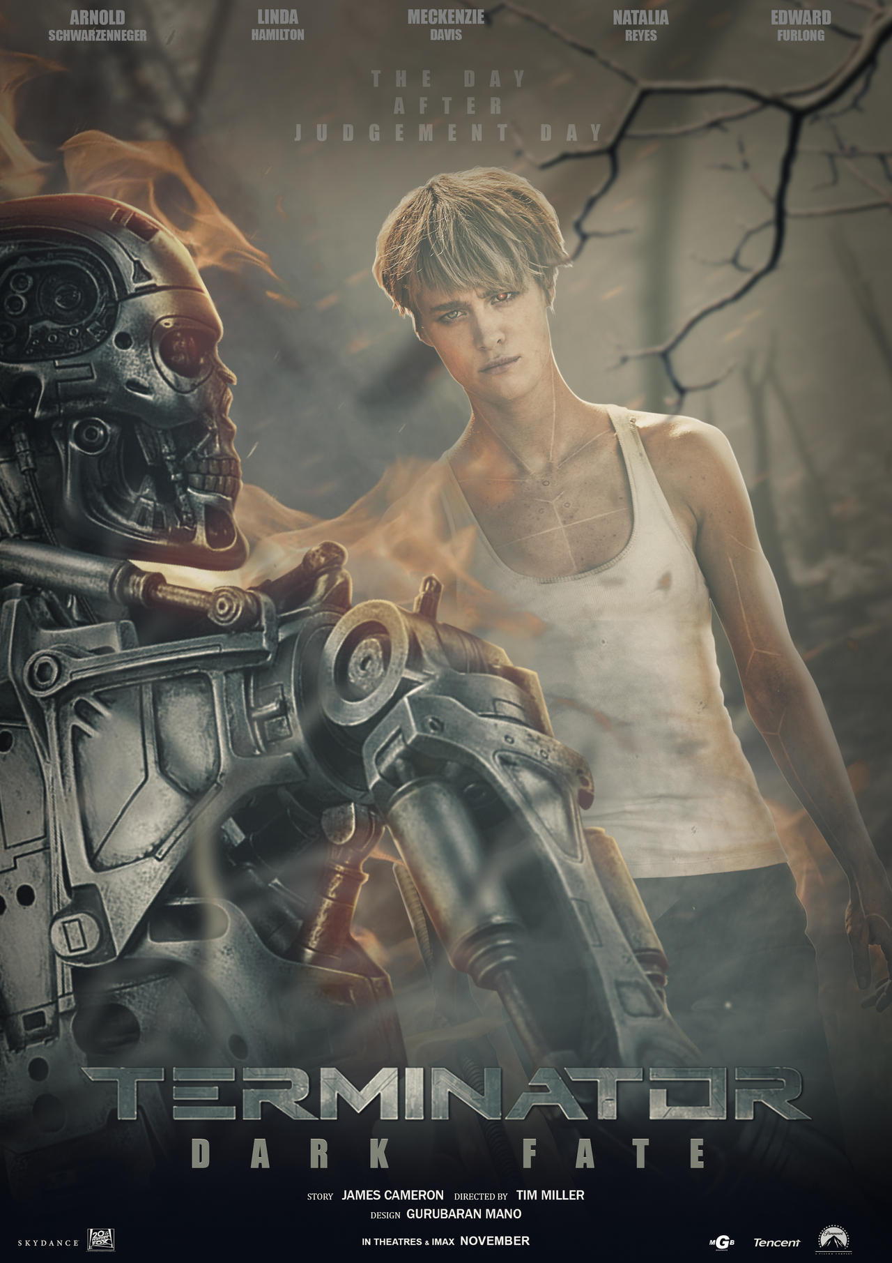 Terminator Dark fate poster by MGBvisualArts on DeviantArt