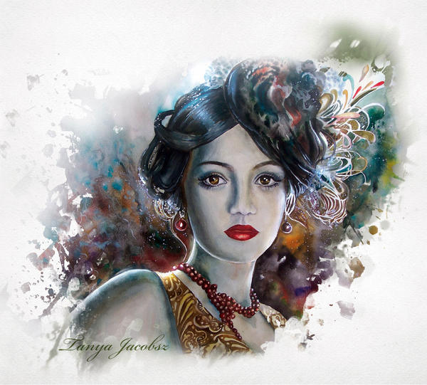 ...Mary...lips like cherries.. by tanya-and-coffee