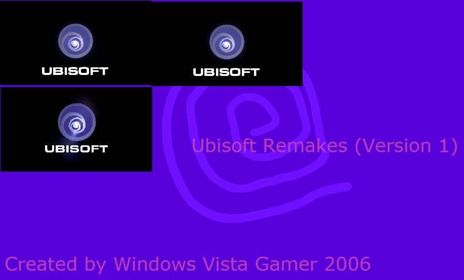 Ubisoft logo Remakes (Version 1) by WVG2006 on DeviantArt