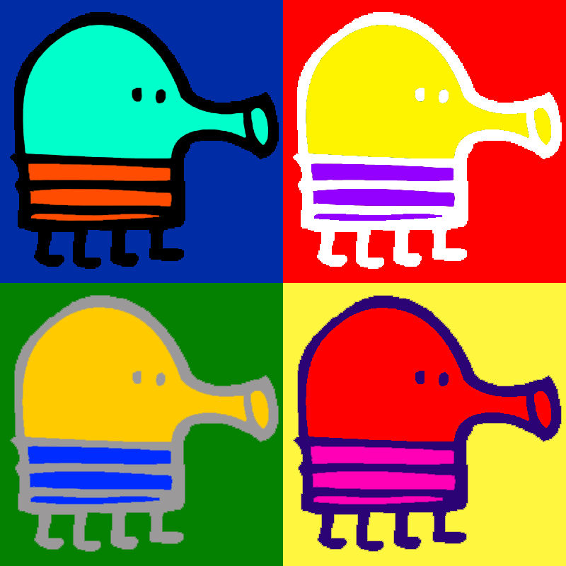 Doodle Jump Pop Art by ZackTv321 on DeviantArt