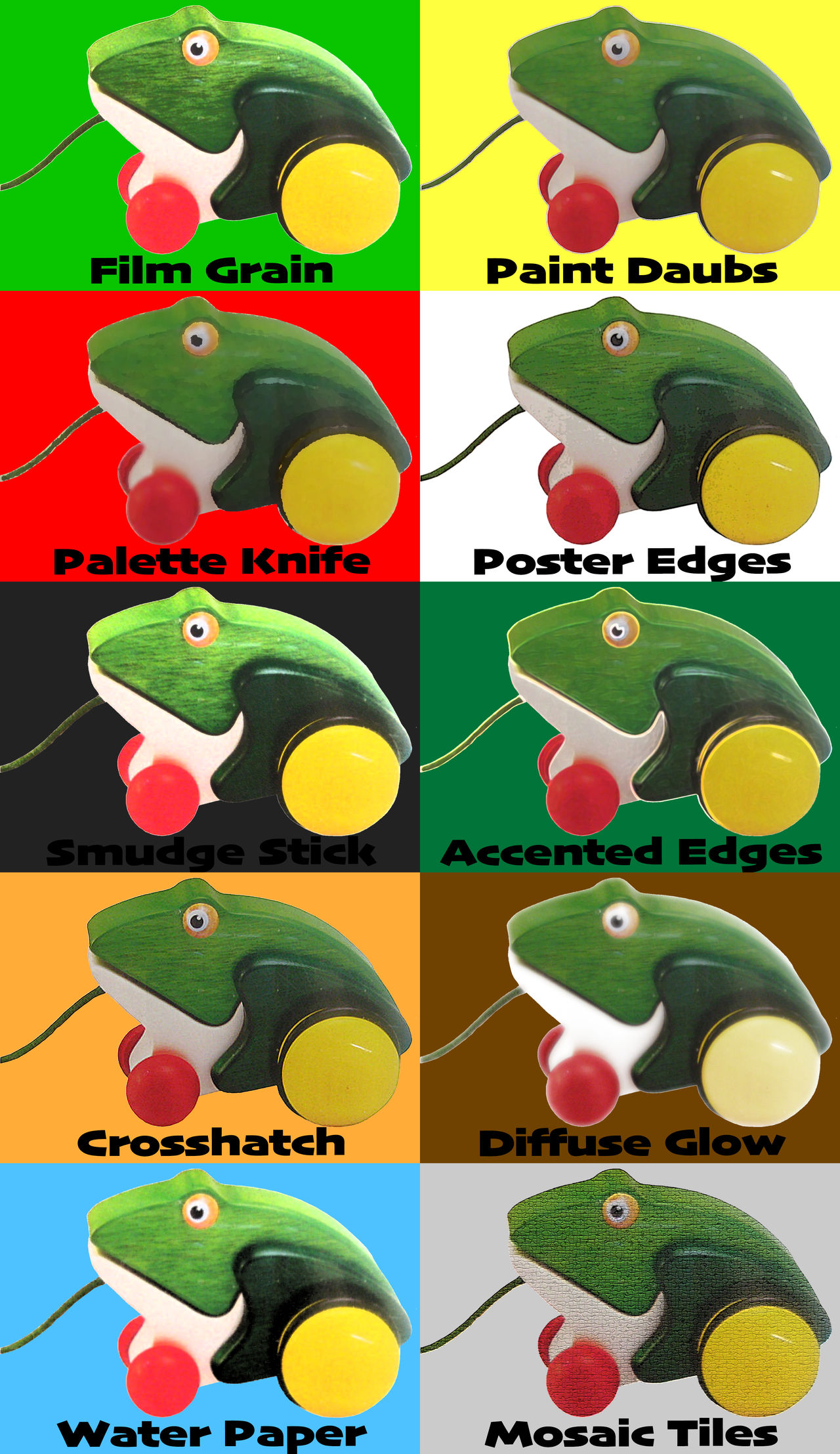Pull Along Frog Filter Swap by ZackTv321 on DeviantArt