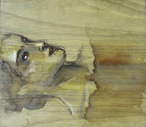 wood wash portrait