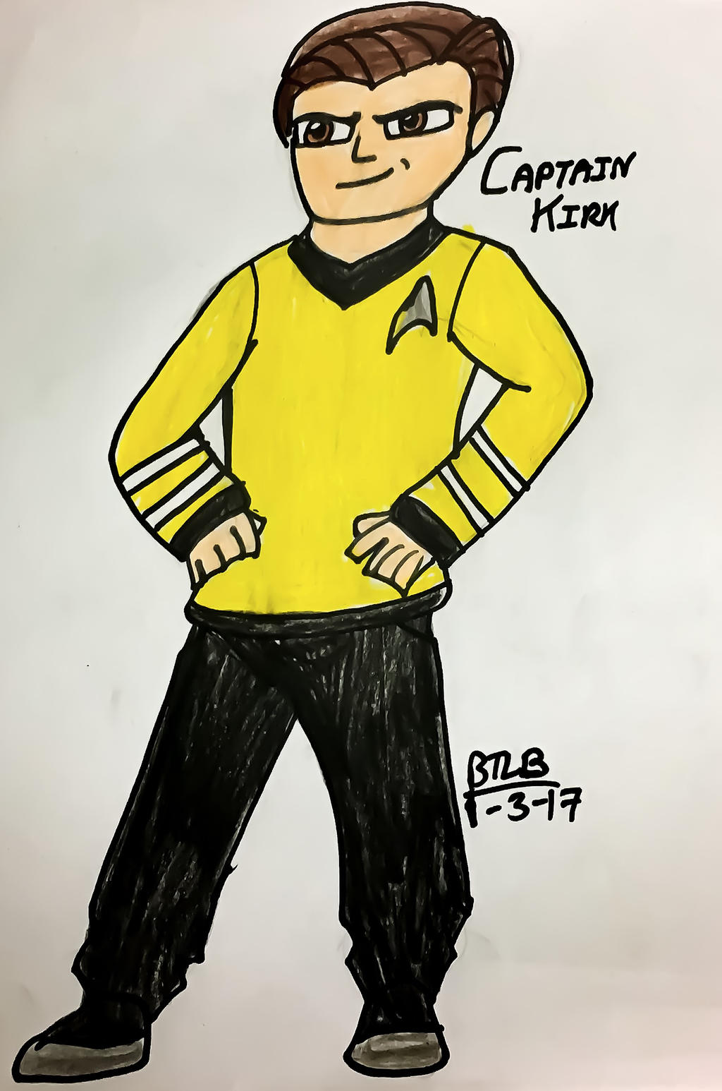 Deviantart Erb ERB: Captain Kirk by Btlb14 on DeviantArt