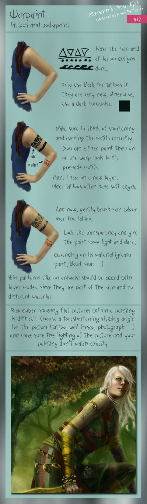 Tiny tips: War paint by Ranarh