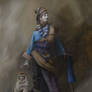 Lady with Monkey