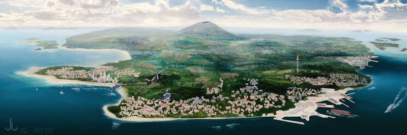 DoC - The Islands Panorama
