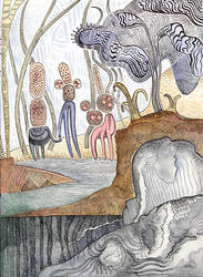Mountain Creatures by JEREMIAH KAUFFMAN