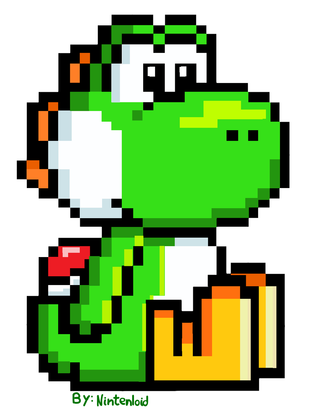 Yoshi 8 Bits! by nintenloid on DeviantArt Yoshi 8 Bits! by nintenloid on DeviantArt