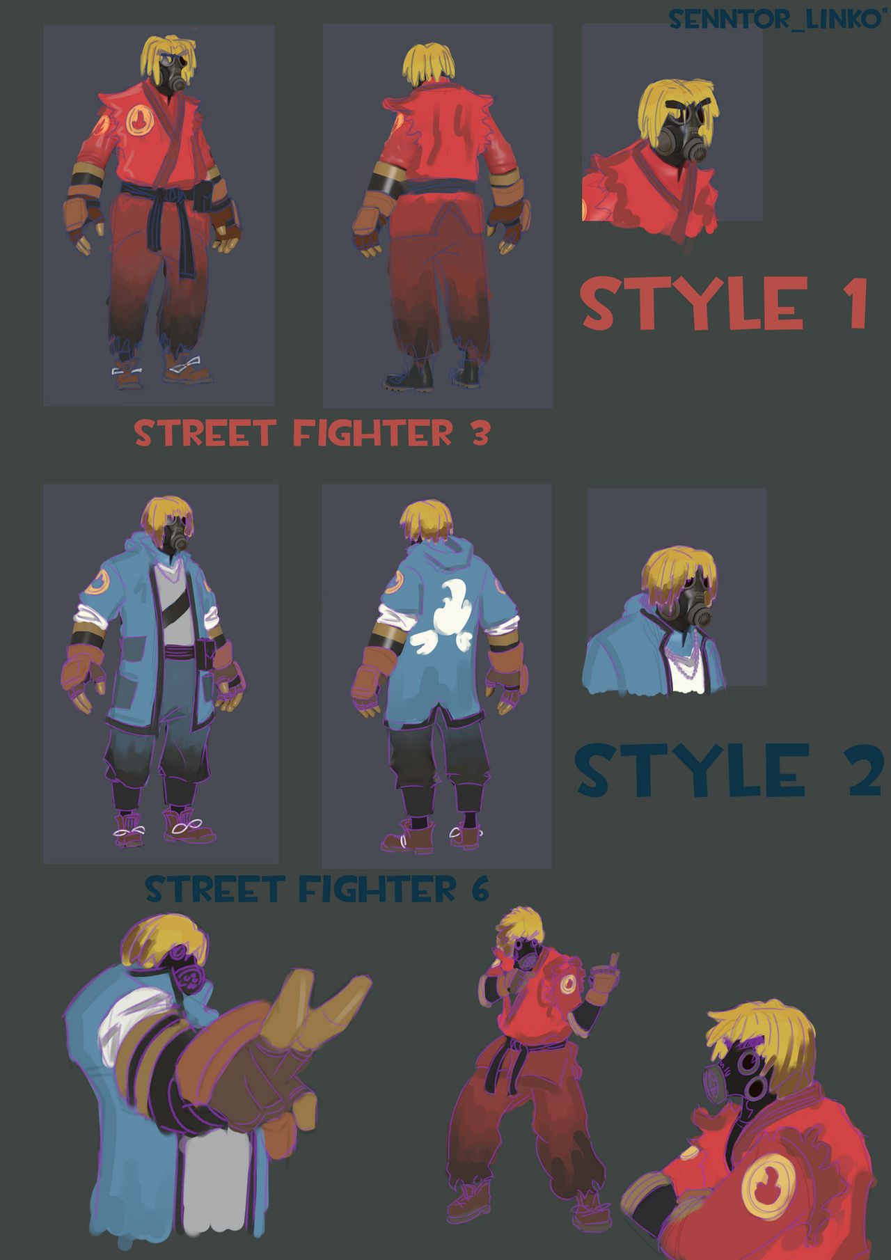 Pyro Doll Pyro Cosmetic Ken Concept by senntorlinko on DeviantArt