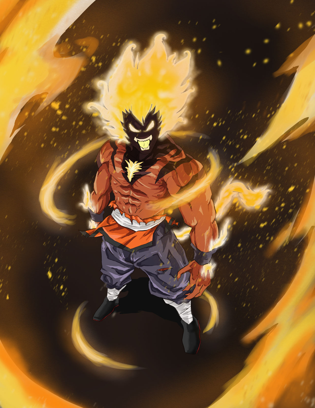 goku fanart Legend A Dragon Ball Tale by Dinhographx on DeviantArt