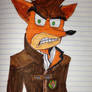 Crash Bandicoot as Aiden Pierce