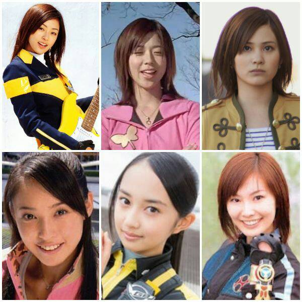 Top 6 female ranger from Super Sentai by udinbono on DeviantArt
