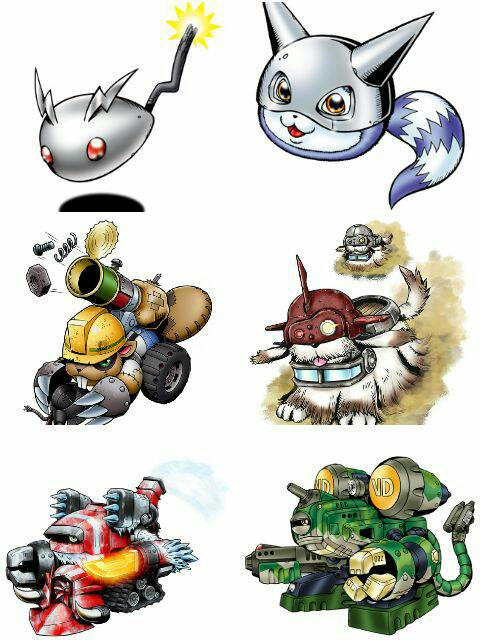 Tankmon Evolution My Junkmon evolution line 2 by udinbono on DeviantArt