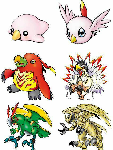 My Muchomon evolution line 1 by udinbono on DeviantArt