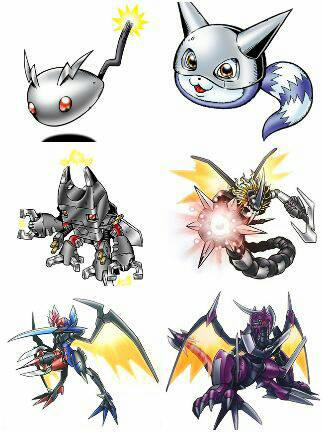 My Grimmon evolution line by udinbono on DeviantArt