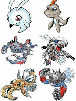 My Crabmon evolution line 2