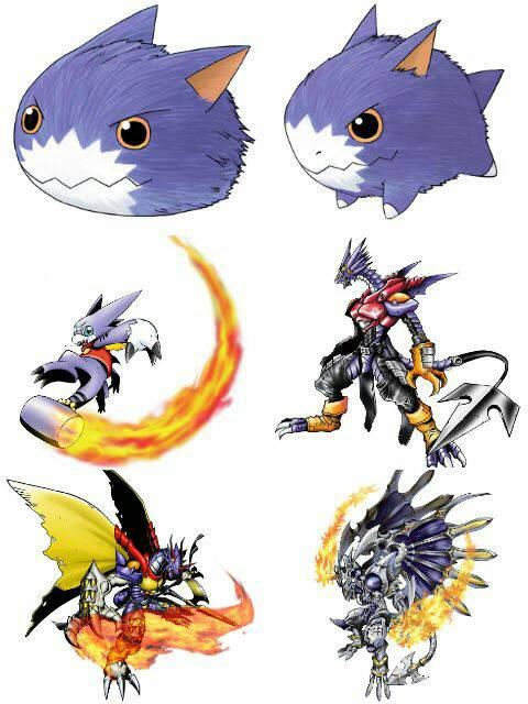 My Gumdramon evolution line by udinbono on DeviantArt