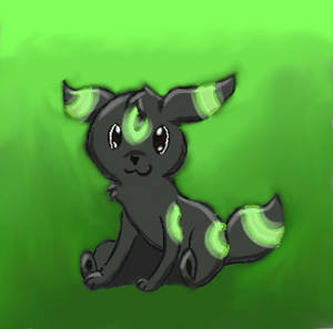 Lime Green Umbreon