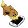 Eevee With An Iphone