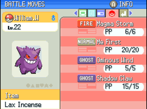 Gengar - Evolutions, Location, and Learnset