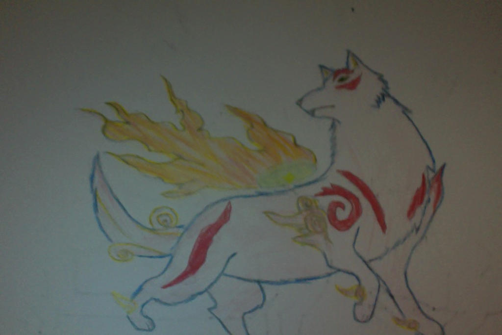 Okami Sketch by ThomasIsMe on DeviantArt