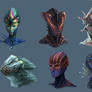 Alien Head Concepts 2