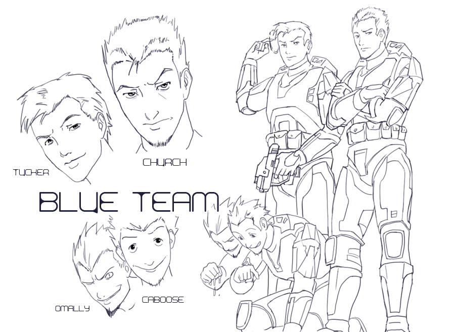 Red vs Blue - Blue Team