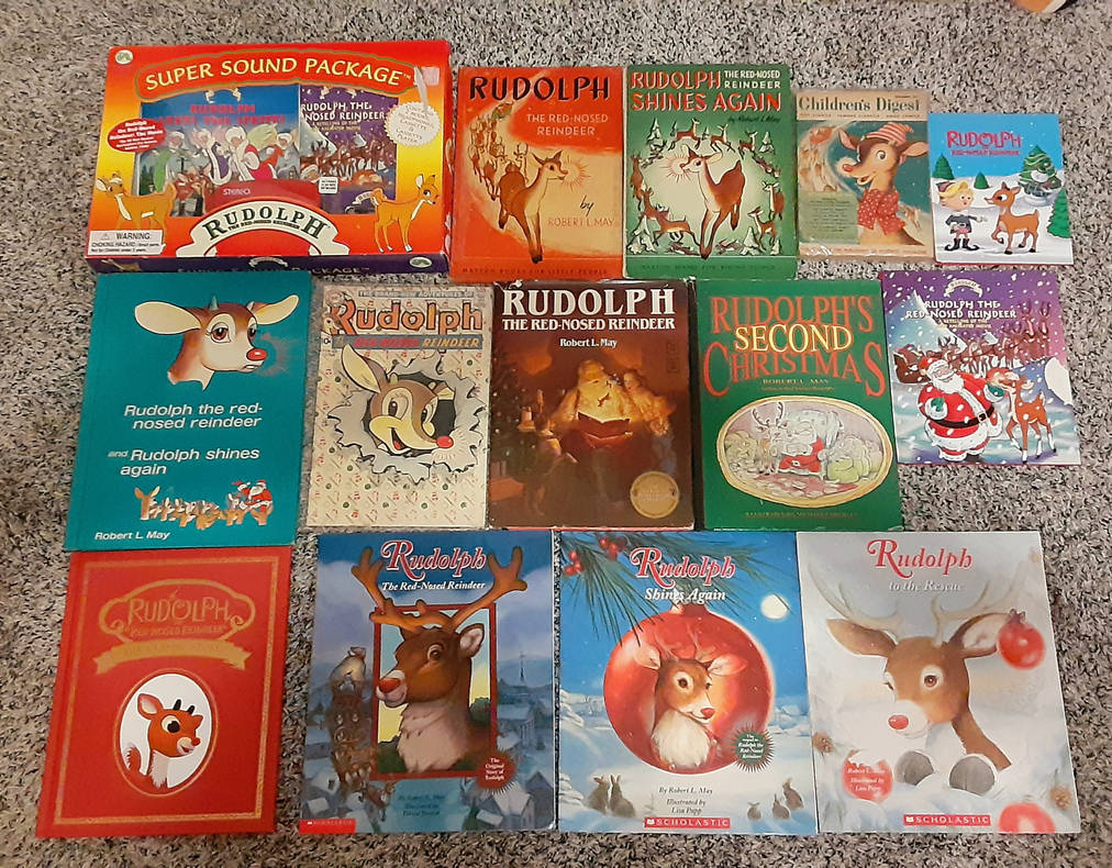 Mty Rudolph My Rudolph the Red-Nosed Reindeer Book Collection by MangleFan1705 on ...