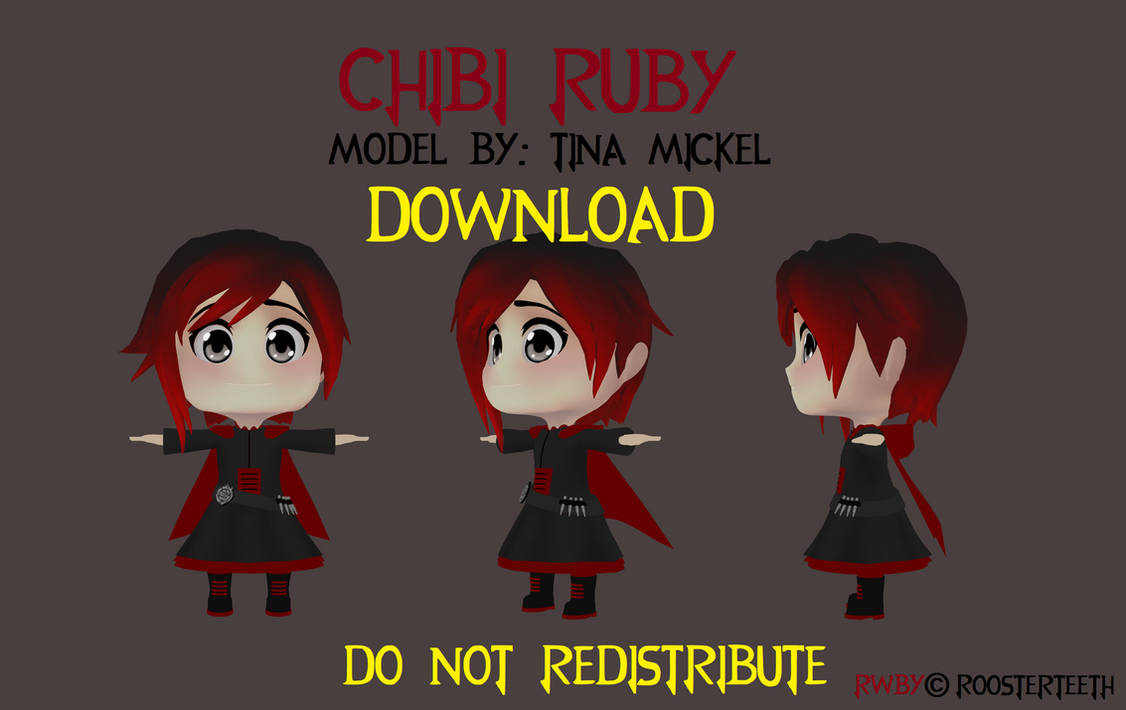 Ruby Chibi FBX Dowload by witchiamwill on DeviantArt