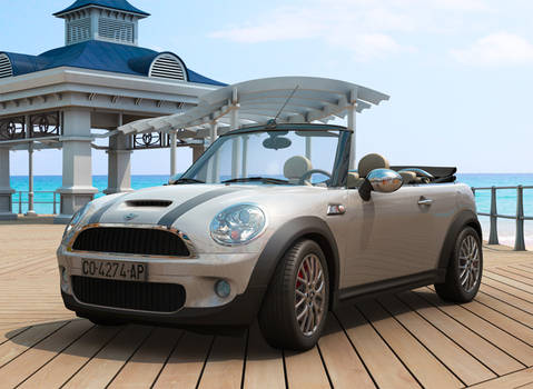 Mini Cooper S Cabrio front