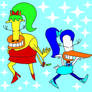 Heffer and Le Quack in a Girl~ ^^
