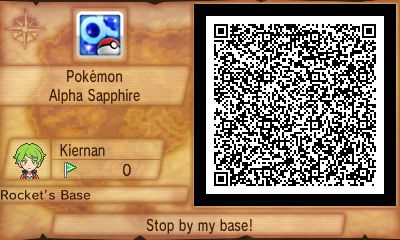 Secret Base QR code for Event Pokemon -Hoopa(READ)