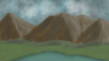 Mountain speed paint