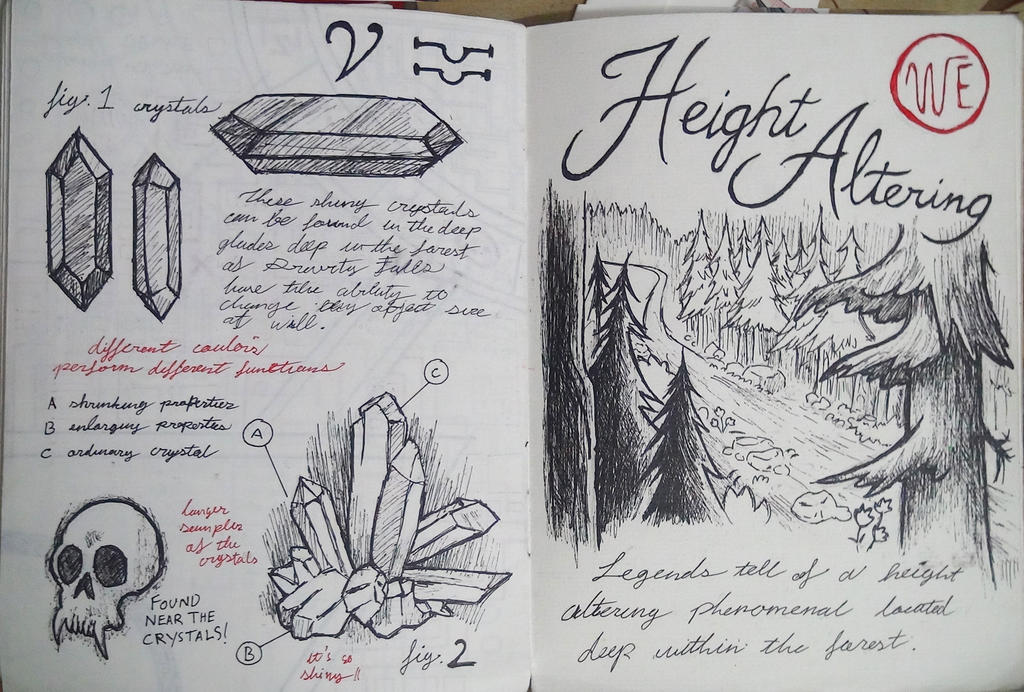 Gravity Falls Journal 3 Replica - Height Altering by leoflynn on DeviantArt