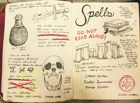 Gravity Falls Journal 3 Replica - Spells