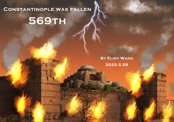 Constantinople was fallen 569th