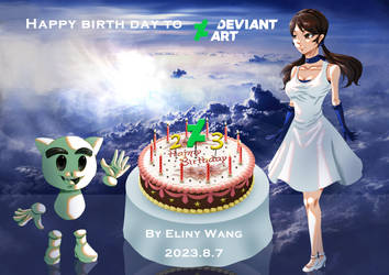 Happy 23rd Birthday to DeviantArt!