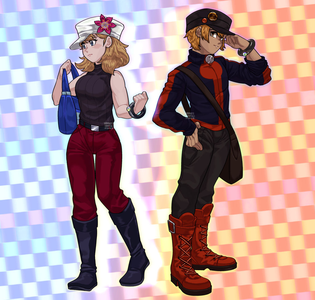 Pokemon XY Main Trainers fan Art By Vanes VIP On DeviantArt pokemon-xy-main-trainers-fan-art-by-vanes-vip-on-deviantart